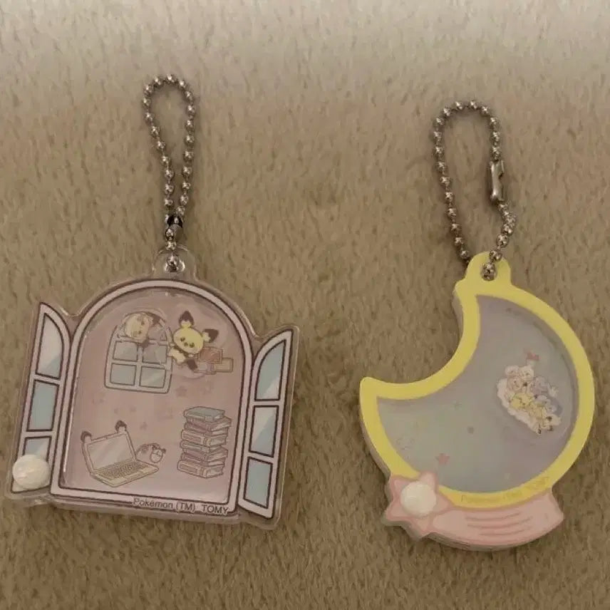 [BUNJANG] PokePeace Acrylic Charm Bundle Set / 일괄) 포케피스 흔들흔들 아크릴키링 컬렉션 아크릴 챰 키링