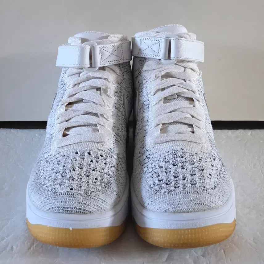[BUNJANG] Nike Air Force 1 Ultra Flyknit White Sneakers / [255] 나이키w 에어포스1 울트라 플라이니트 화이트ㅡ단종매물,최저가