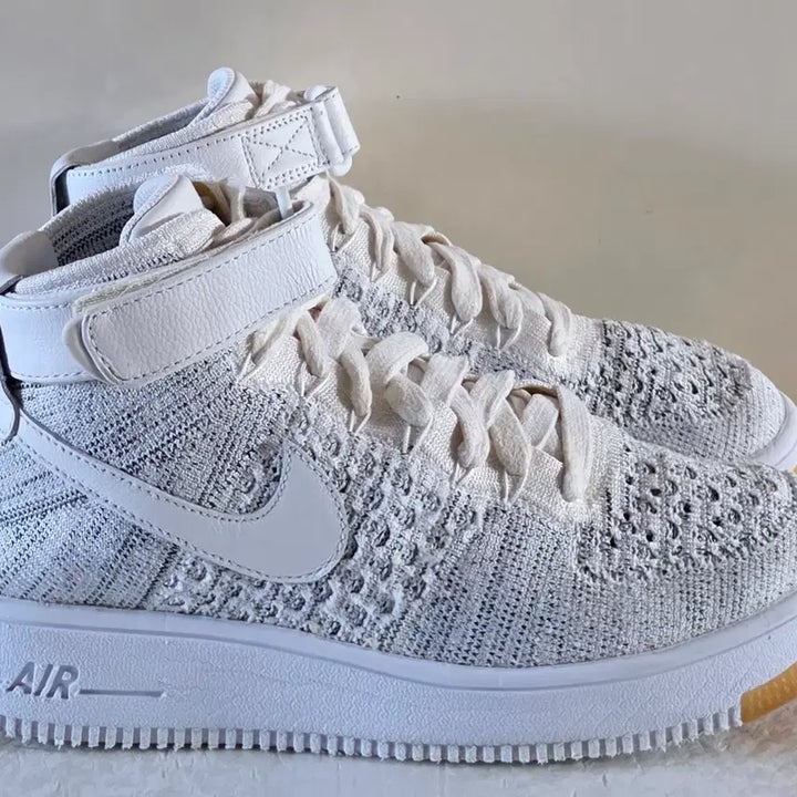 [BUNJANG] Nike Air Force 1 Ultra Flyknit White Sneakers / [255] 나이키w 에어포스1 울트라 플라이니트 화이트ㅡ단종매물,최저가