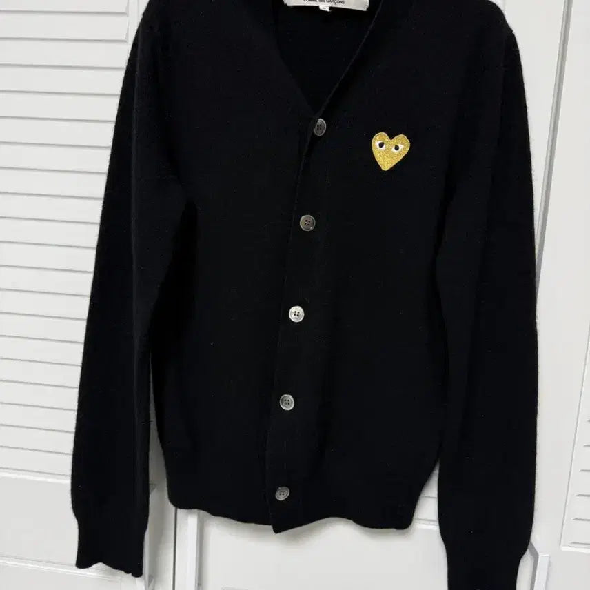 [BUNJANG] Comme des Garcons V-Neck Cardigan / 꼼데가르송 브이넥 가디건