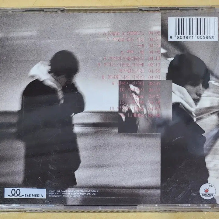 [BUNJANG] Toy 4th Album - A Night In Seoul CD / 유희열 원맨 밴드, 토이 (Toy) 4집- A Night In Seoul