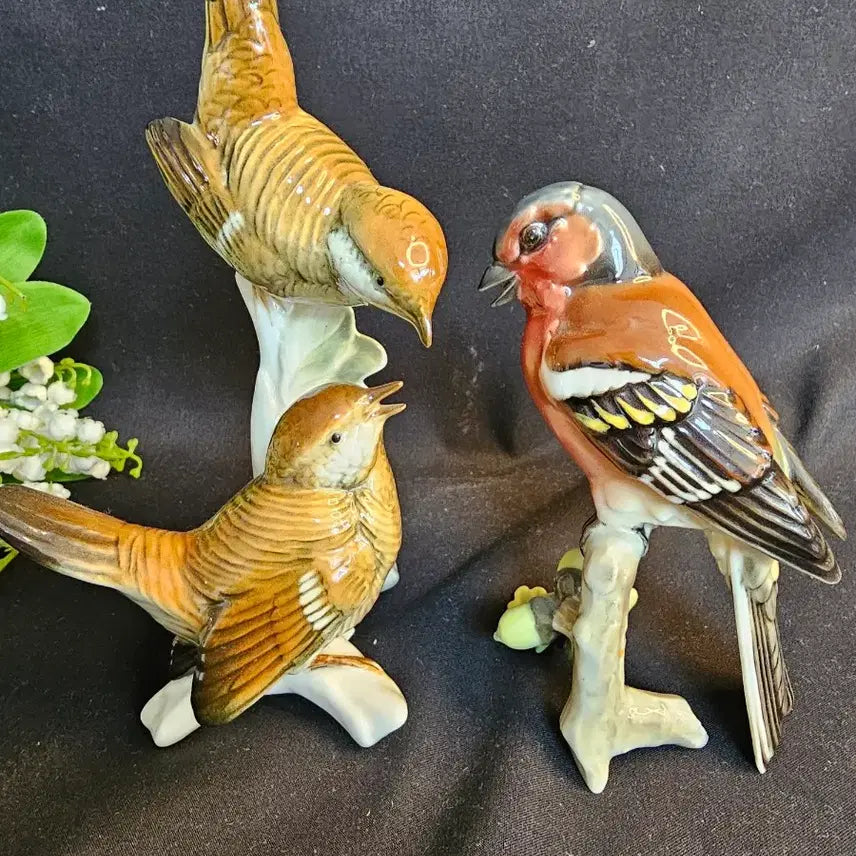 [BUNJANG] Hutschenreuther Bird Figurine / 독일 후첸로이터 버드 피겨린2개-->>1마리새만가능