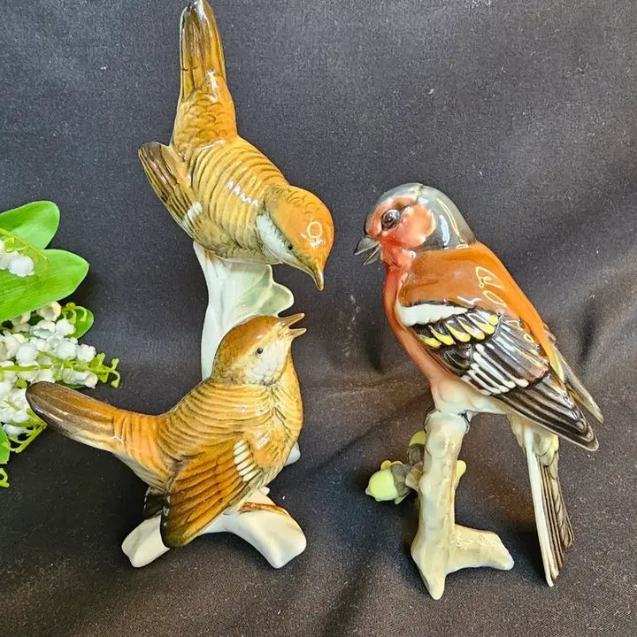 [BUNJANG] Hutschenreuther Bird Figurine / 독일 후첸로이터 버드 피겨린2개-->>1마리새만가능