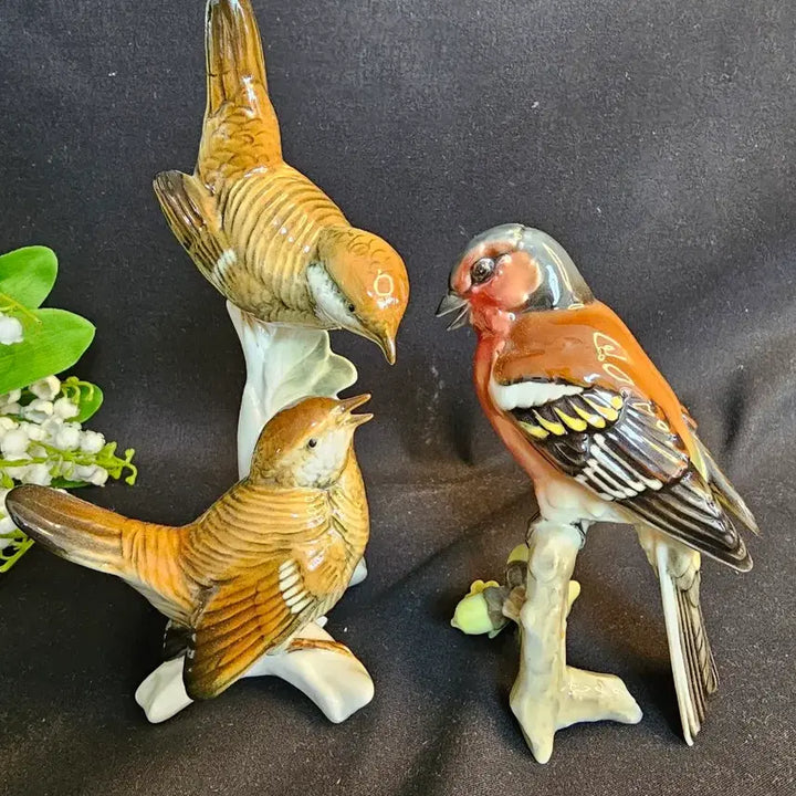 [BUNJANG] Hutschenreuther Bird Figurine / 독일 후첸로이터 버드 피겨린2개-->>1마리새만가능