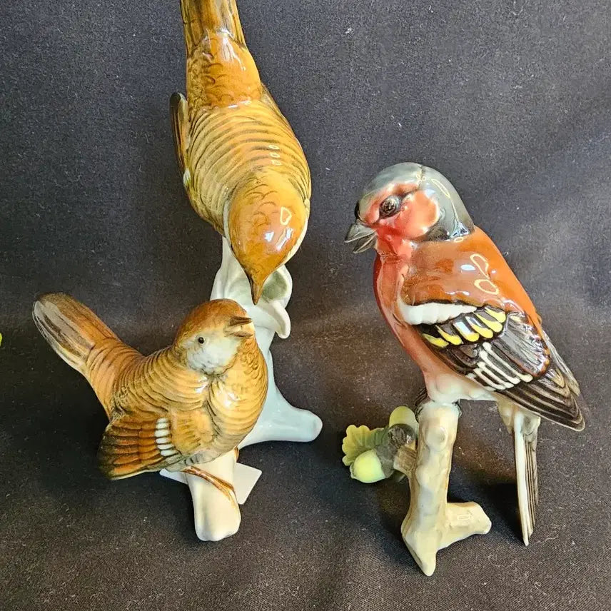 [BUNJANG] Hutschenreuther Bird Figurine / 독일 후첸로이터 버드 피겨린2개-->>1마리새만가능