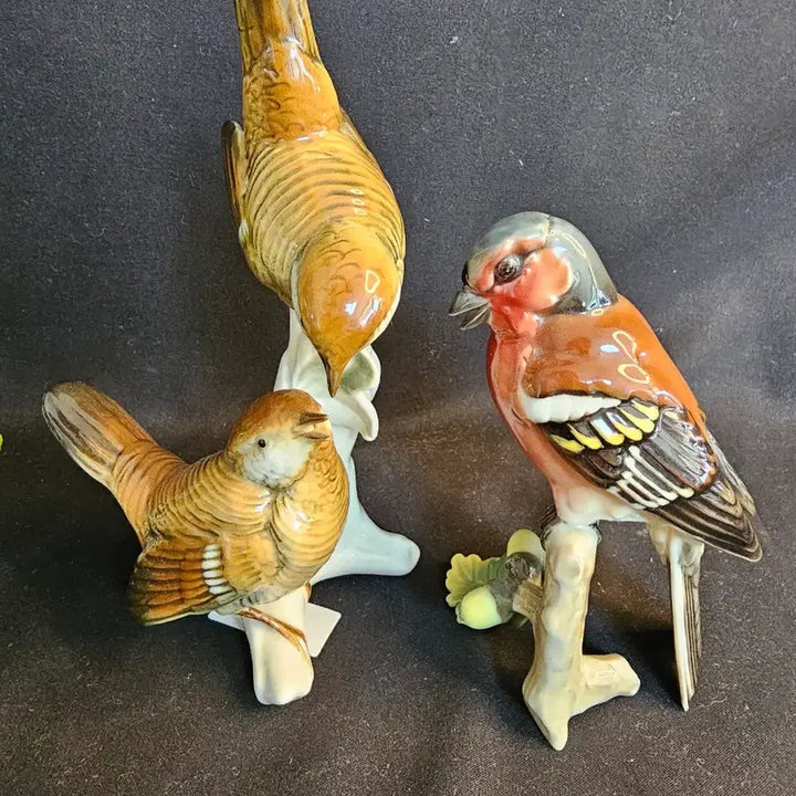[BUNJANG] Hutschenreuther Bird Figurine / 독일 후첸로이터 버드 피겨린2개-->>1마리새만가능