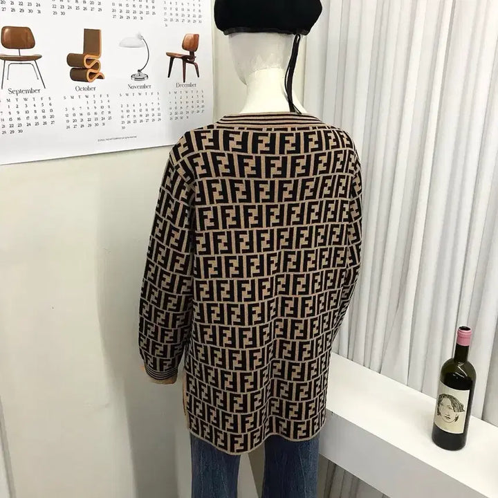 [BUNJANG] Fendi Zuca Wool Knit Sweater / 펜디 주카 니트