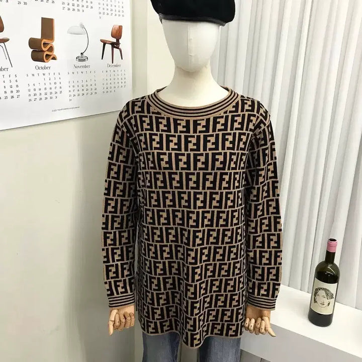 [BUNJANG] Fendi Zuca Wool Knit Sweater / 펜디 주카 니트
