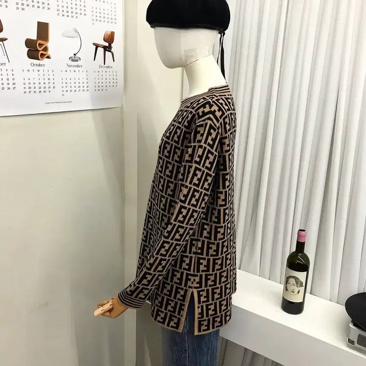 [BUNJANG] Fendi Zuca Wool Knit Sweater / 펜디 주카 니트