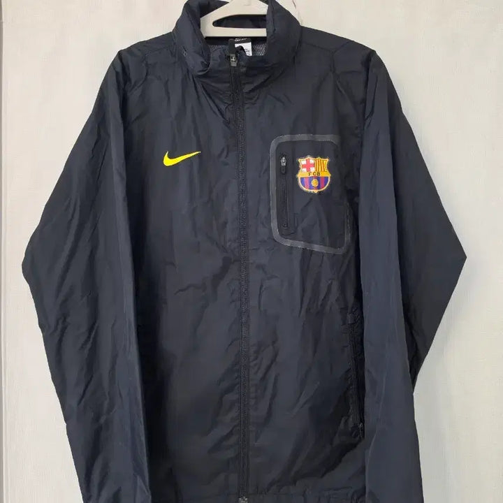 [BUNJANG] Nike Barcelona Windbreaker Jacket Black / M_나이키 바르셀로나 바람막이 블랙