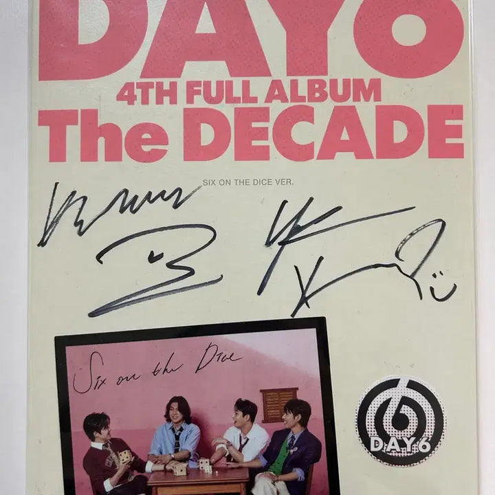 [BUNJANG] DAY6 The Decade Album Signed Album / 데이식스 The Decade 앨범 사인반