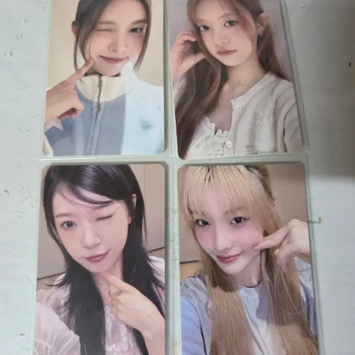 [SOLD OUT] 아일릿 멤버십 키트 포카 4장 일괄