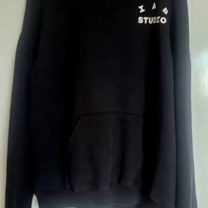 [SOLD OUT] XL) 아이앱 스튜디오 후드티셔츠 블랙