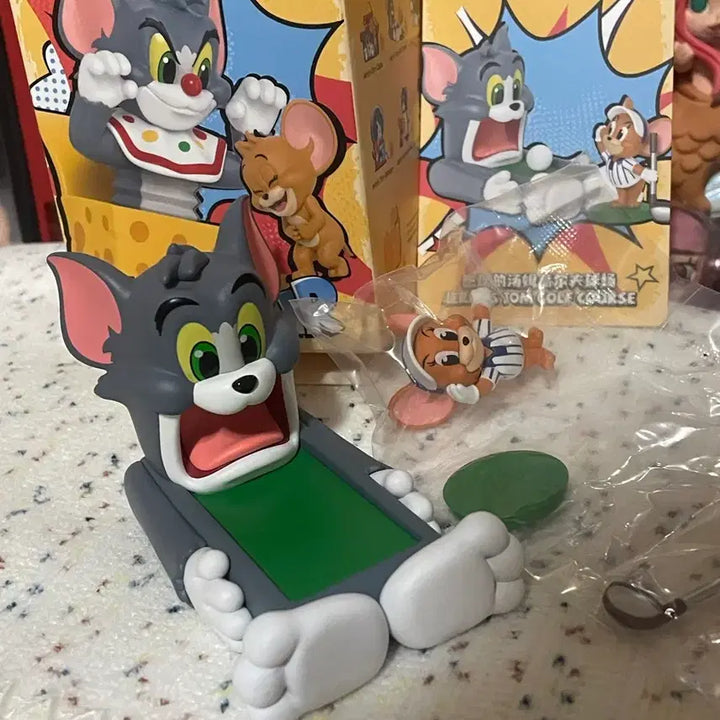 [BUNJANG] Pop Mart Tom and Jerry Golf Figure / (새상품) 팝마트 톰과제리 골프 피규어