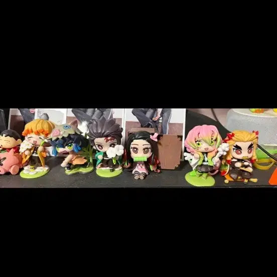[BUNJANG] Demon Slayer Birth Flower Figure Bundle Set / 귀멸의칼날 탄생화 피규어 6개 세트