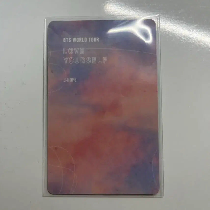 [BUNJANG] BTS J-Hope Love Yourself Seoul DVD Photocard / 방탄 럽셀 서울 디비디 제이홉 호석 포카
