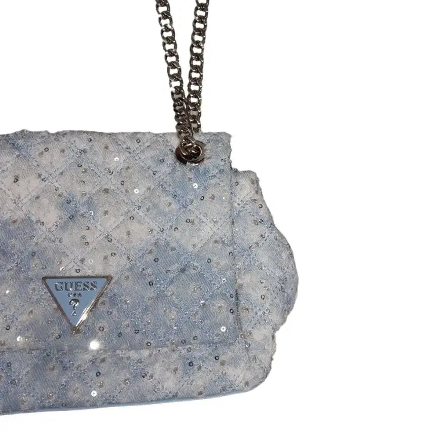 [BUNJANG] Guess Mini Flap Quilting Shoulder Bag / 게스 GUESS 미니 플랩 퀼팅백 갸루 핀터깔