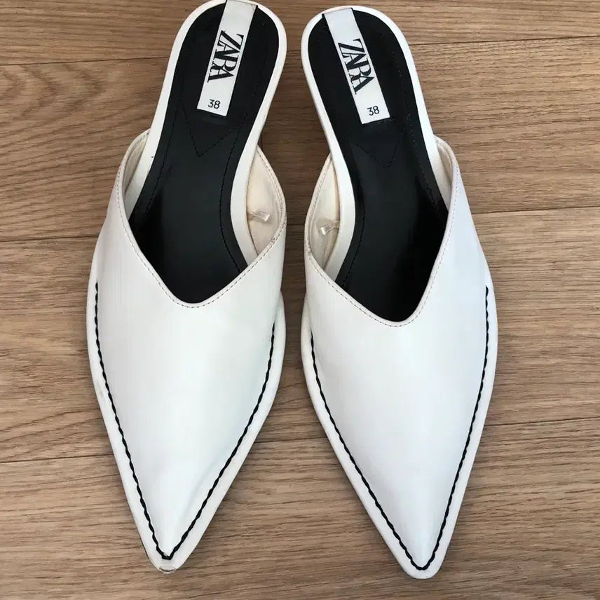 [BUNJANG] ZARA Mule Slippers EU38 / 자라 뮬 슬리퍼 구두 EU38사이즈