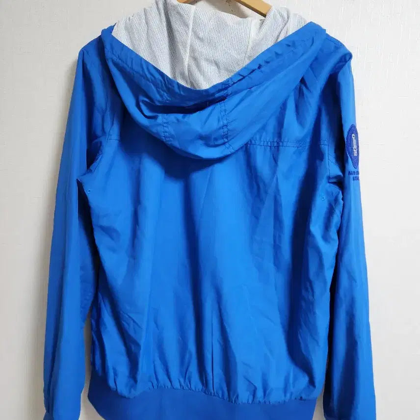 [BUNJANG] MLB LA Dodgers Hooded Windbreaker Jacket (Size 100) / MLB LA 다저스 후드 바람막이 100