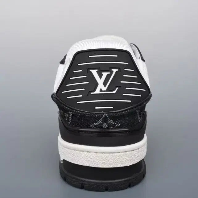 [BUNJANG] LV Trainer Black and White Sneakers / 롯데백화점에서 구매한 LV 트레이너 흑백 운동화