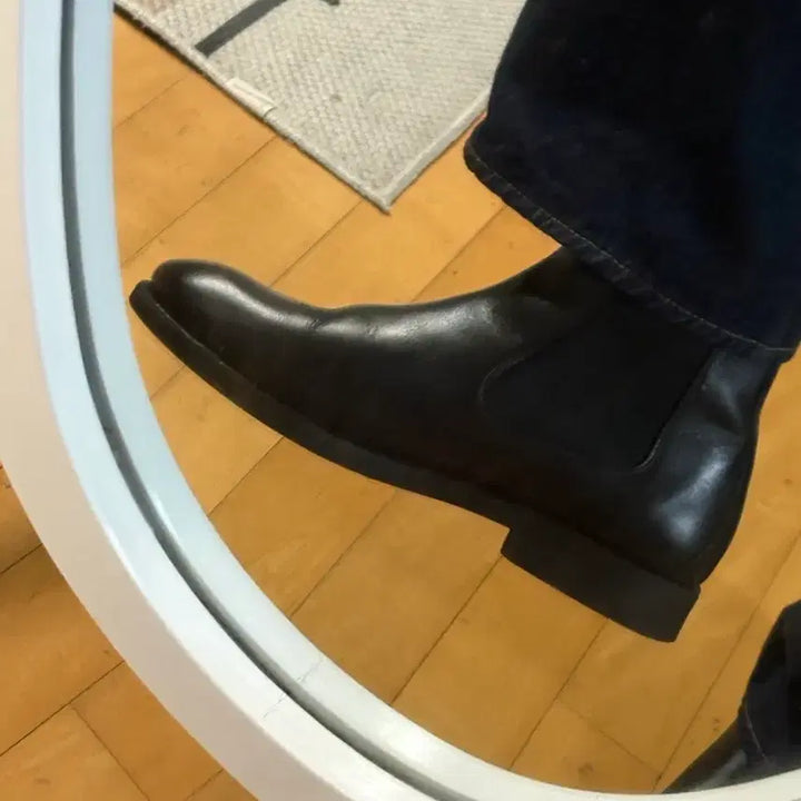 [SOLD OUT] Cueren London07 첼시 부츠 블랙