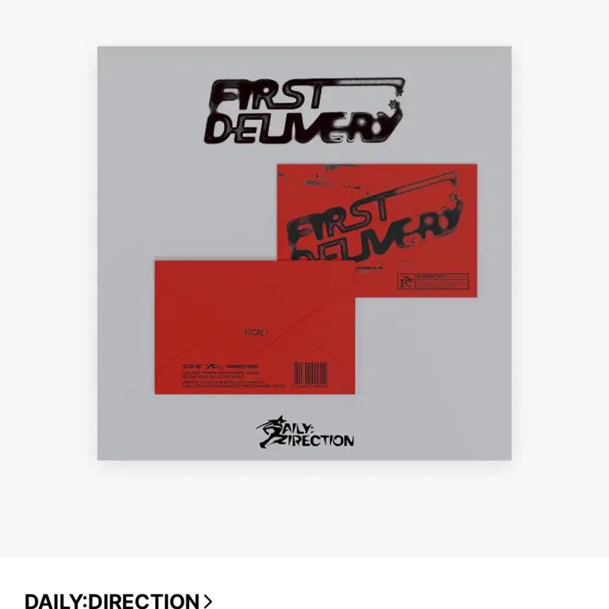 [BUNJANG] Daily:direction LETTER ver. Album (Sealed) / 데일리디렉션 Daily:direction 앨범 LETTER.ver 미개봉