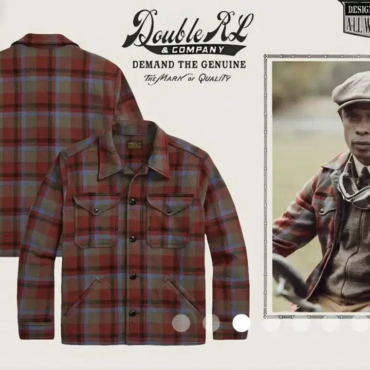 [BUNJANG] RRL Mackinaw Wool Cruiser Overshirt Jacket / RRL 랄프로렌 / 매키노 울 크루저 오버셔츠 자켓 / XL