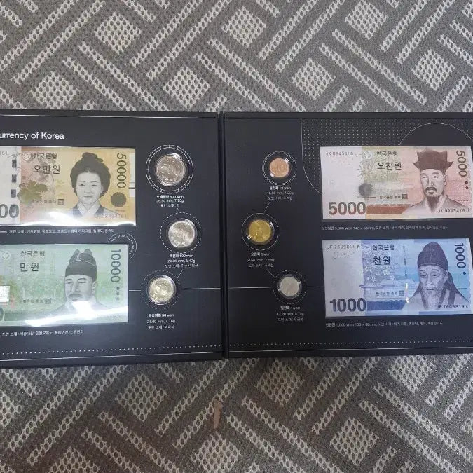 [BUNJANG] Korea Mint 70th Anniversary Commemorative Currency Set / *한국조폐공사 70주년기념 화폐세트