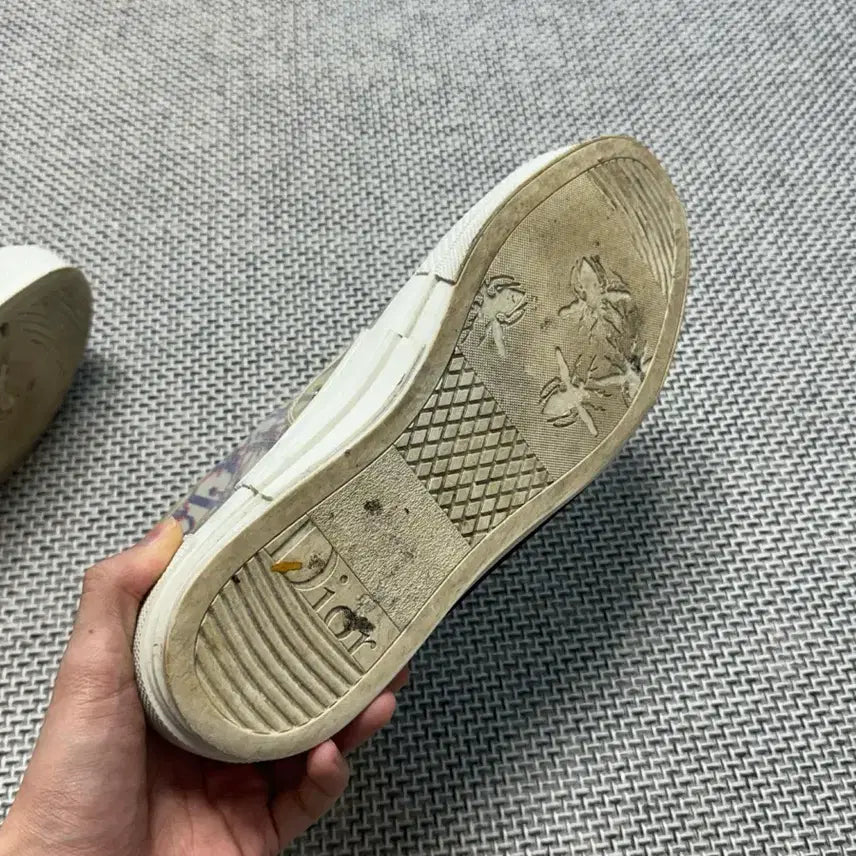 [BUNJANG] Dior Oblique High-Top Sneakers / (한정판) 디올 오블리크 하이탑 멀티 스니커즈