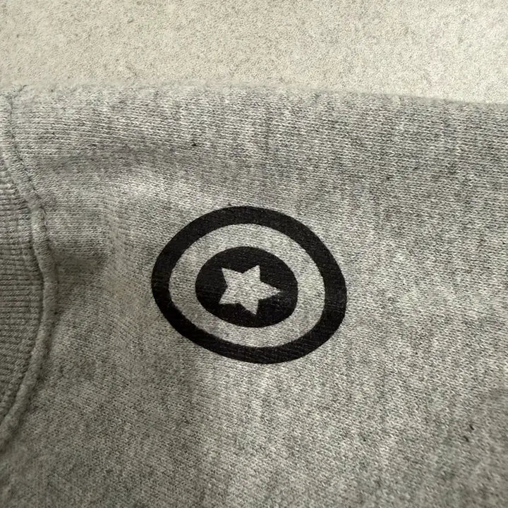 [BUNJANG] BAPE Long Shark Hoodie Gray Camo / 베이프 롱 샤크 후드집업 회색 카모