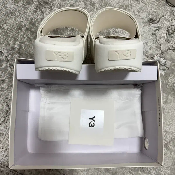 [SOLD OUT] Y-3 아디다스 레더 슬라이드 슬리퍼