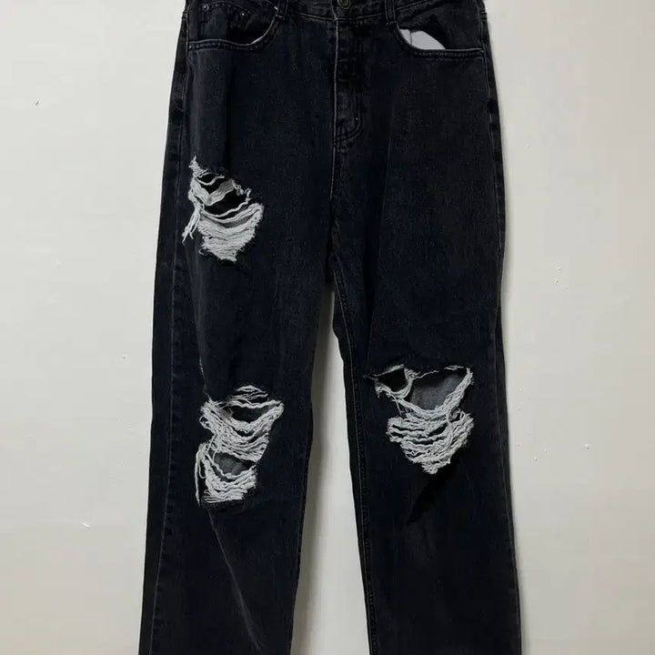 [SOLD OUT] 29-30 COLLAVO 와이드 데님 흑청바지 정품