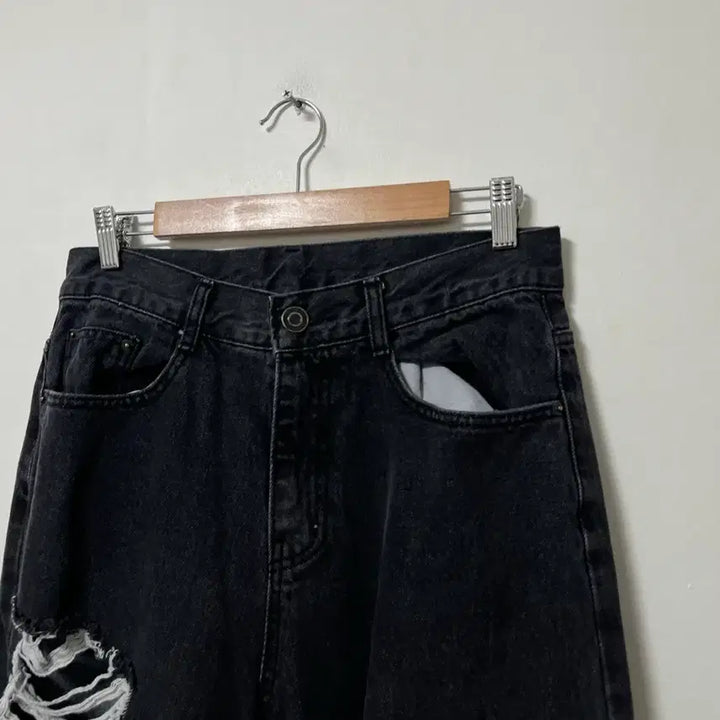 [SOLD OUT] 29-30 COLLAVO 와이드 데님 흑청바지 정품