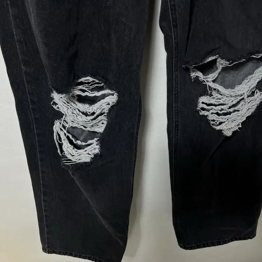 [SOLD OUT] 29-30 COLLAVO 와이드 데님 흑청바지 정품
