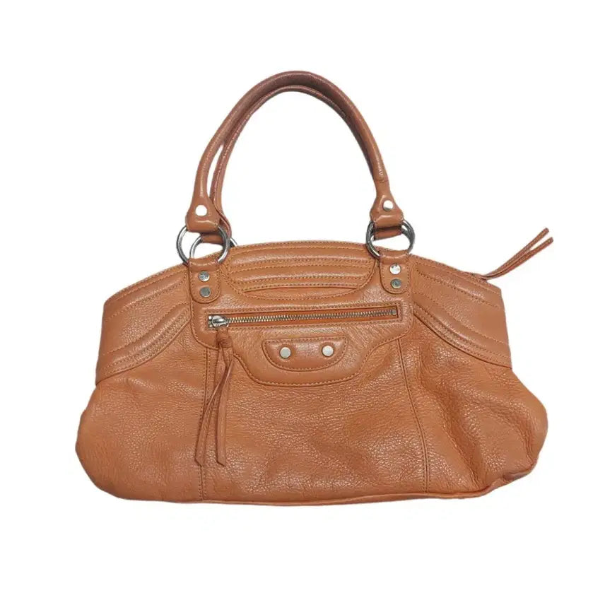 [BUNJANG] Girard-Perregaux Vintage Leather Tote Bag / 기라로쉬 빈티지 레더 토트백