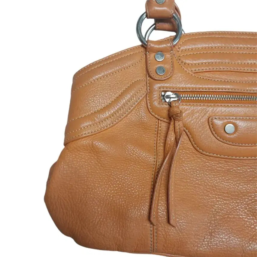 [BUNJANG] Girard-Perregaux Vintage Leather Tote Bag / 기라로쉬 빈티지 레더 토트백