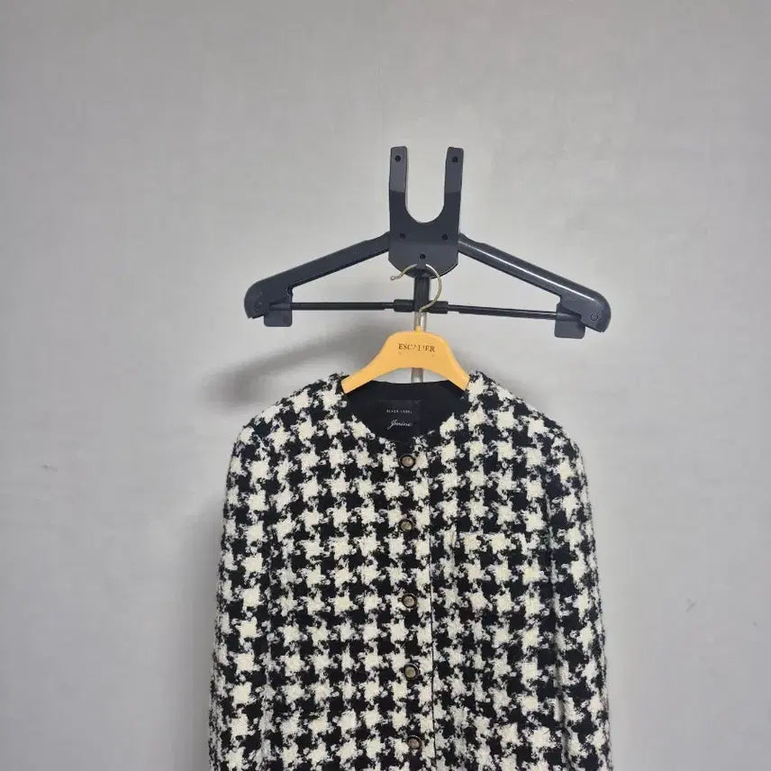 [BUNJANG] Black Label Houndstooth Check Jacket / 블랙라벨 자켓