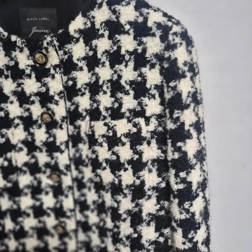 [BUNJANG] Black Label Houndstooth Check Jacket / 블랙라벨 자켓