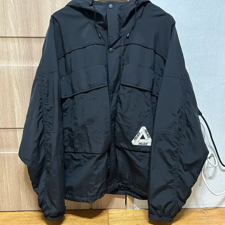 [BUNJANG] Palace Gone Fishing Windbreaker Jacket Black / [L] 팔라스 곤 피싱 바람막이 자켓 블랙