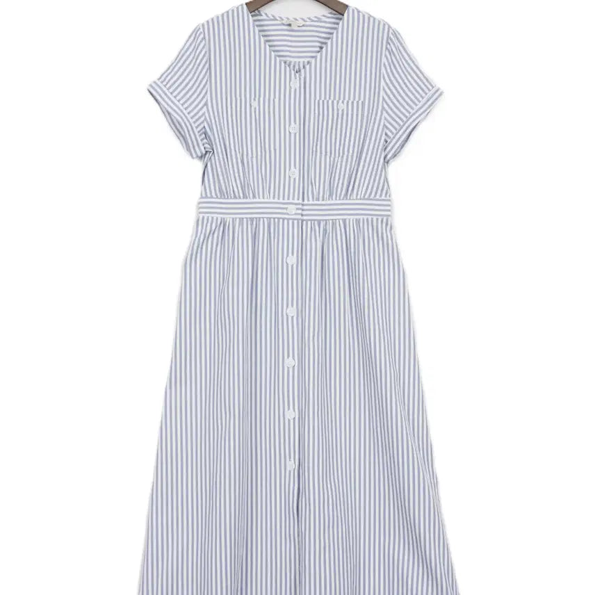 [BUNJANG] Plastic Island 2022 Striped Dress M / 플라스틱아일랜드 2022 스트라이프 원피스 M