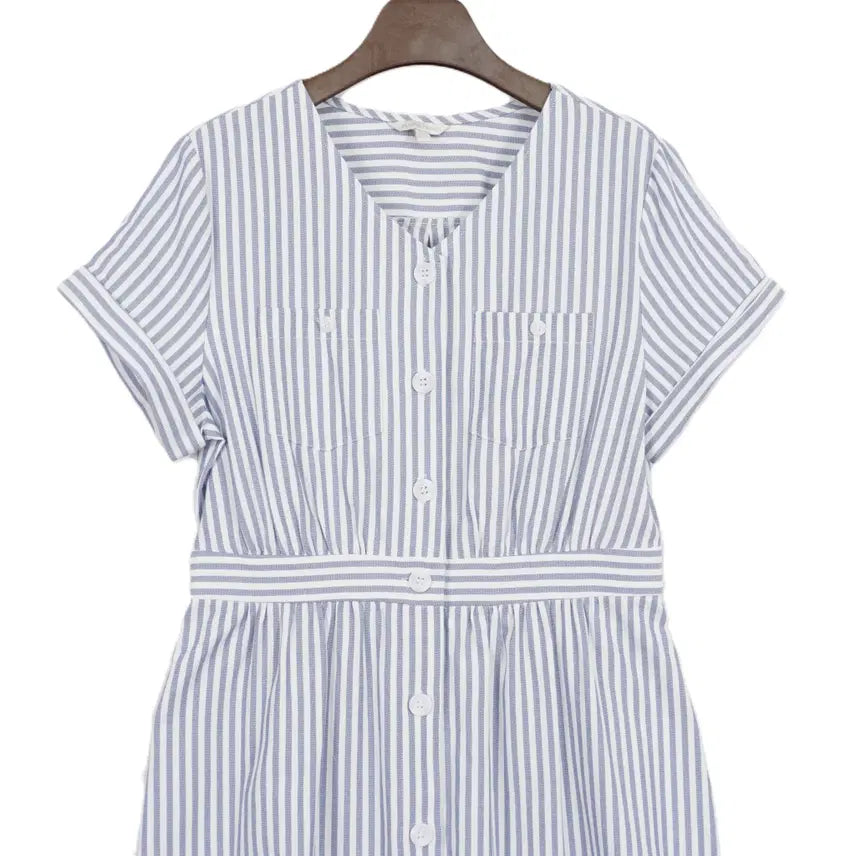 [BUNJANG] Plastic Island 2022 Striped Dress M / 플라스틱아일랜드 2022 스트라이프 원피스 M