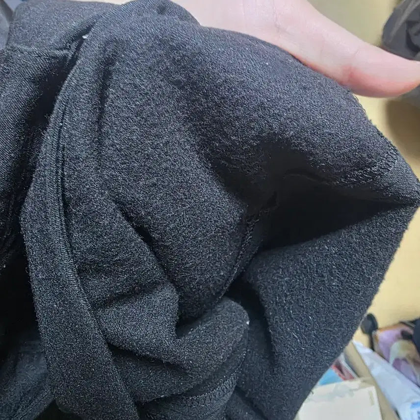 [BUNJANG] System Homme Wide Crop Fleece Slacks / 시스템옴므 와이드크롭기모슬랙스 78