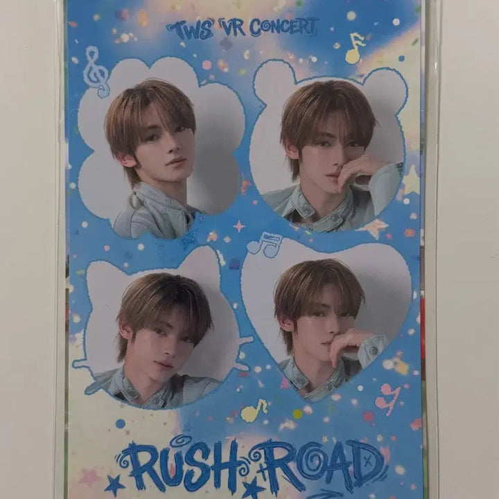 [SOLD OUT] 투어스 TWS 메가박스 VR 브이알 1주차 특전 스페셜 포카 한진네컷