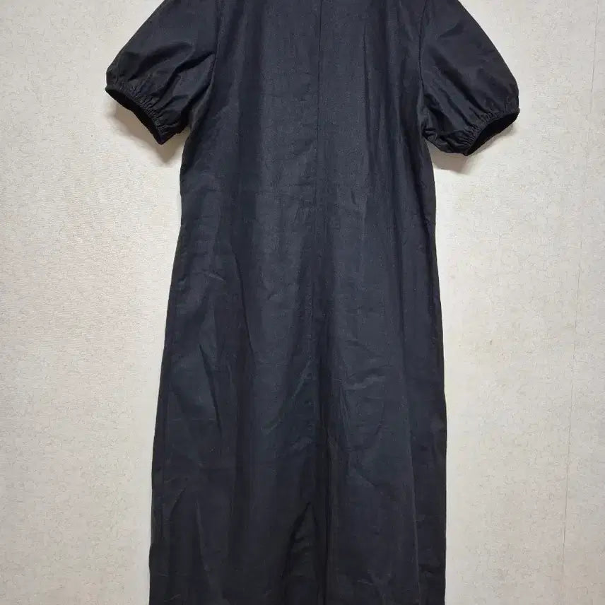 [SOLD OUT] (새상품) 면100 핀턱 브이넥 퍼프 원피스