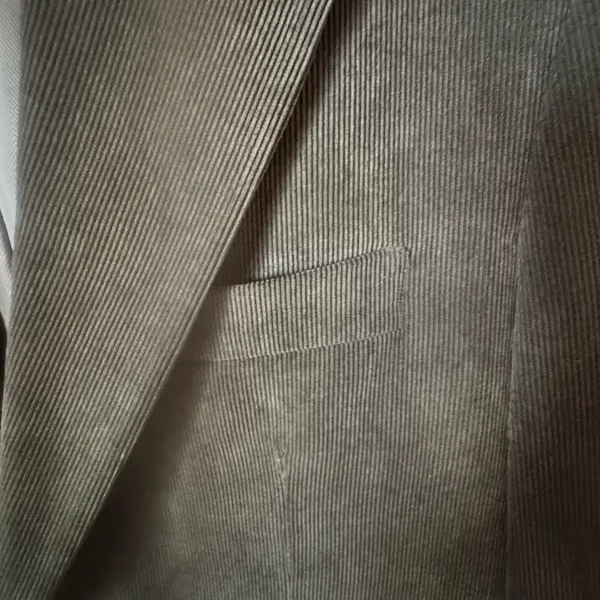 [BUNJANG] Corduroy Jacket Gray / 골덴 자켓 그레이