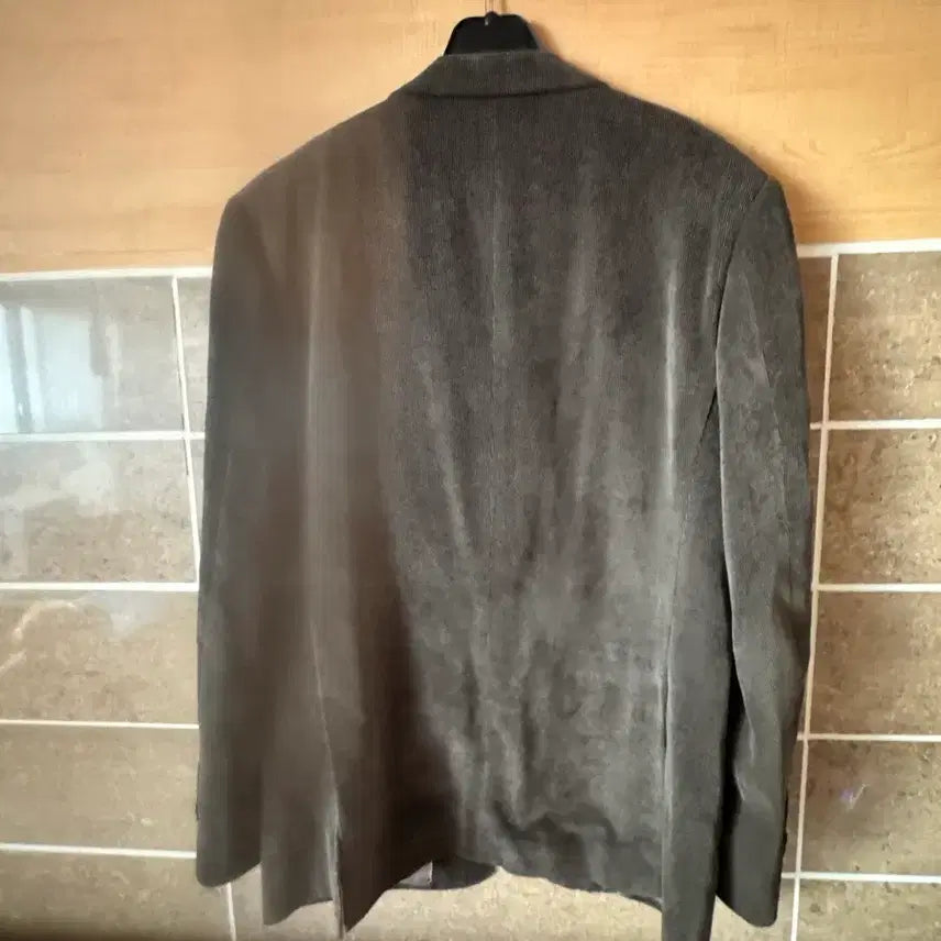 [BUNJANG] Corduroy Jacket Gray / 골덴 자켓 그레이