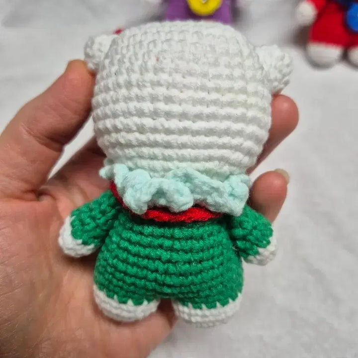 [BUNJANG] Handmade Crochet Kitty Keychain / 귀염뽀짝 핸드메이드 뜨개 키티 키링