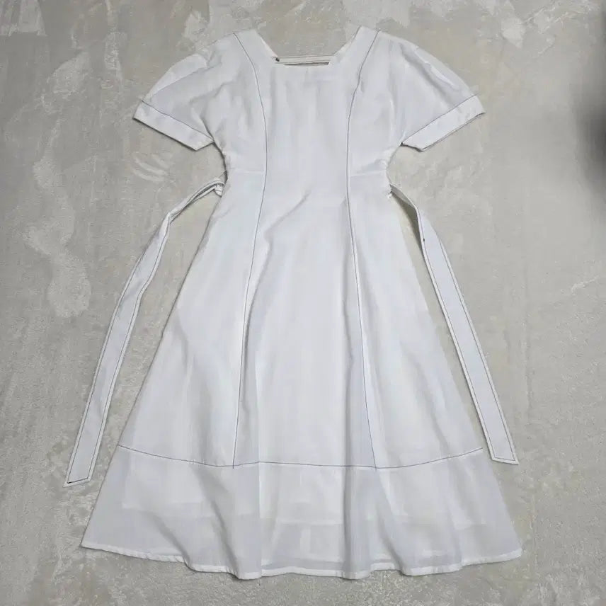 [BUNJANG] Roem Volume Sleeve Short-Sleeved Dress / (55)여성 로엠 볼륨 소매 반팔 원피스 여름