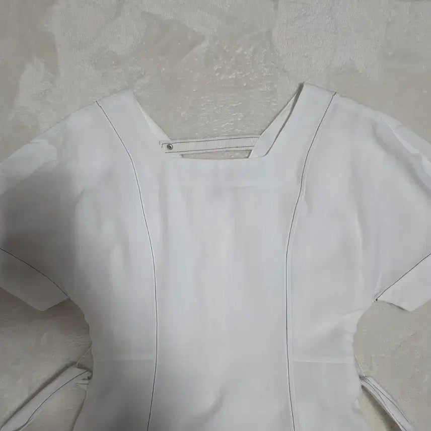 [BUNJANG] Roem Volume Sleeve Short-Sleeved Dress / (55)여성 로엠 볼륨 소매 반팔 원피스 여름