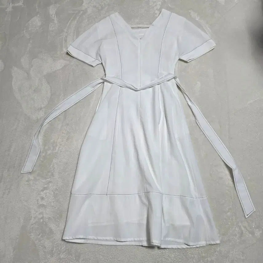 [BUNJANG] Roem Volume Sleeve Short-Sleeved Dress / (55)여성 로엠 볼륨 소매 반팔 원피스 여름
